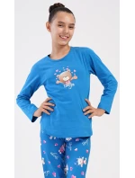 Detské dlhé pyžamo Medveď I love you