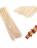 ŠPÍZY 30CM DLHÉ 100KS BAMBUSOVÉ ŠPÍZY 30CM DLHÉ 100KS BAMBUSOVÉ