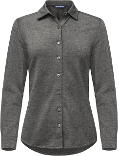 Cutter & Buck Advantage Shirt Women Piqué halenka s dlouhým rukávem model 22458639 anthracite melange