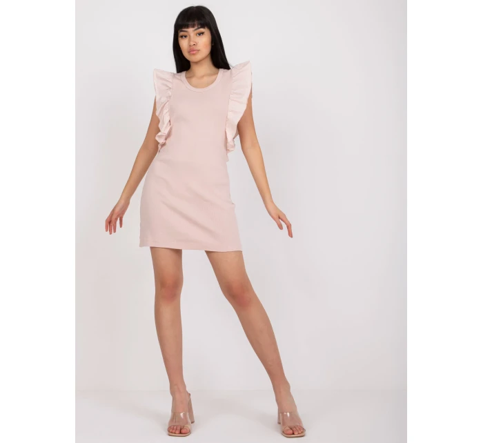 Šaty EM SK F365.22 svetlo ružová
