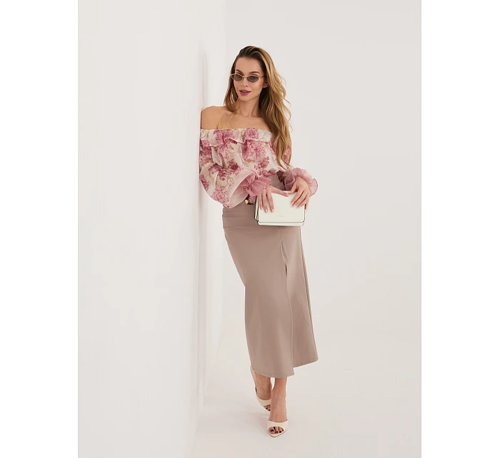 Bluzka IT BZ model 22041048 różowy - FPrice Bluzka IT BZ model 22041048 różowy - FPrice