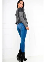 Dámská  bunda s zdobením Zelená model 15042442 - Cindy.H