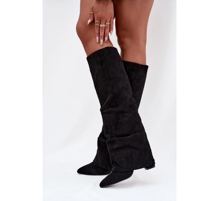 Topánky na podpätku model 216989 Krok vo veľkom štýle