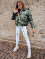 Dámska bunda SIMMON zelená FashionStreet TY3049