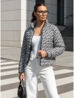 Dámská přechodná krátká prošívaná bunda MY černá Dstreet model 21979706 - FashionStreet