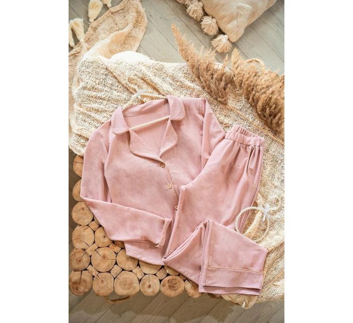 Belle Reverie MK 42 Blush Hour pyžamo dĺžka/r S-L