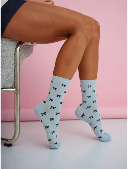 Milena ponožky 0200-221 Malé mašle 37-41