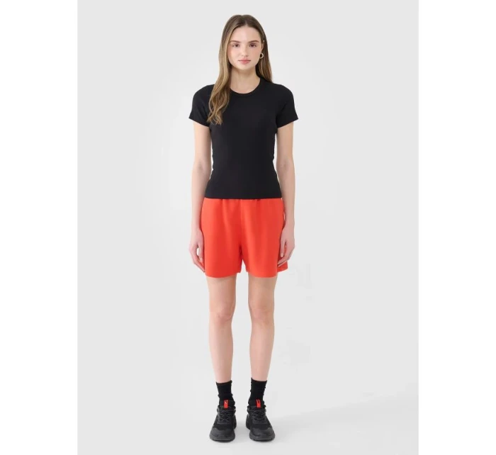 Dámské žebrované tričko model 21433273 - 4F