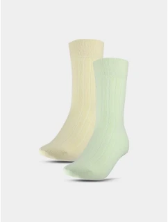 Dámske členkové ponožky (2-pack) 4F 4FWSS25USOCF375-93S dámske