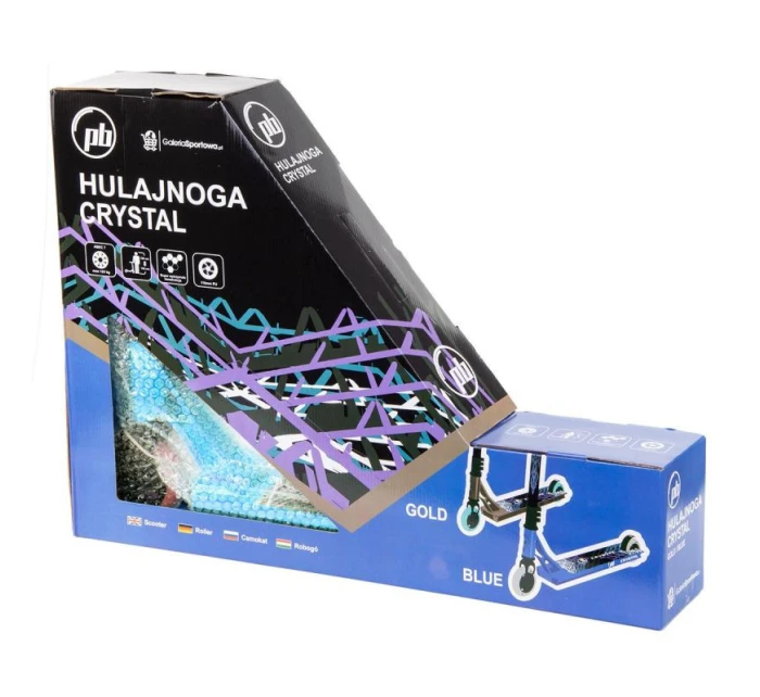 KASKADÉRSKY SKÚTER PB STUNT 110MM CRYSTAL BLUE