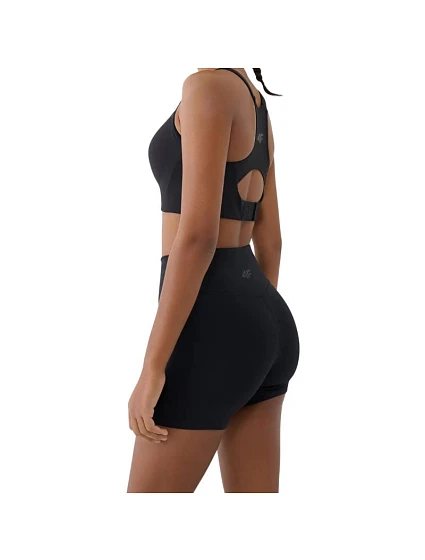 Dámské šortky FNK tmavě černé, dámské model 22282024 - 4F Dámské šortky FNK tmavě černé, dámské model 22282024 - 4F