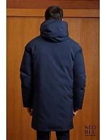 Men Pánská teplá parka deep black model 22499558 - NEOBLU Men Pánská teplá parka deep black model 22499558 - NEOBLU