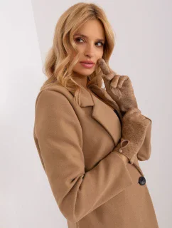 Rękawiczki AT RK model 19367677 camelowy - FPrice