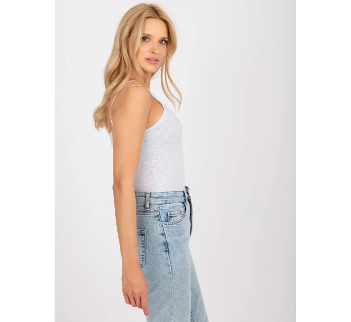Dámsky top BR TP 8103 svetlo šedý