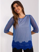 Blúzka LK BZ 506729.63P tmavo modrá Blúzka LK BZ 506729.63P tmavo modrá