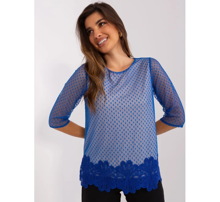 Blúzka LK BZ 506729.63P tmavo modrá Blúzka LK BZ 506729.63P tmavo modrá