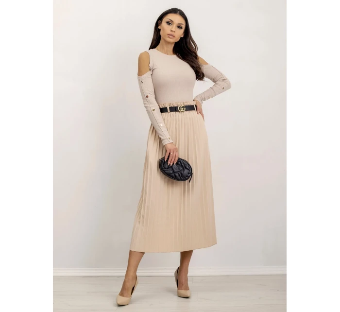 Bluzka RV BZ beżowy model 18783105 - FPrice Bluzka RV BZ beżowy model 18783105 - FPrice