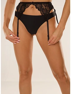 Podvazkový pás 136 Černá - De Lafense