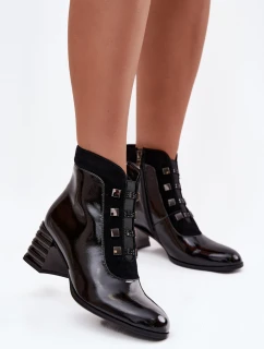 Topánky na podpätku model 219244 Krok vo veľkom štýle