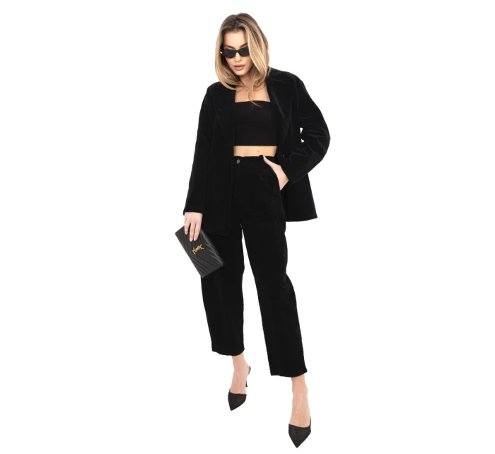 Šnúrové nohavice model 225001 Rue Paris