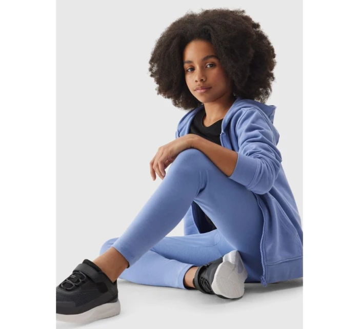 Dívčí elastické bavlněné legíny 4F Junior Dívčí elastické bavlněné legíny 4F Junior