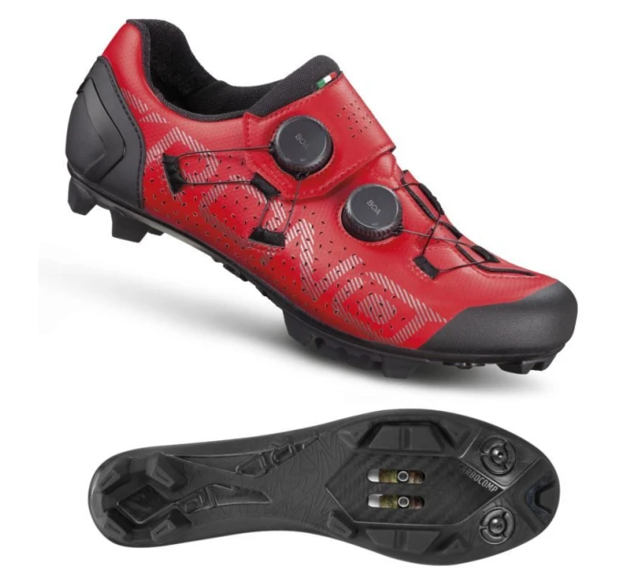 buty MTB model 21845185 czerwone 43 kompozyt - Crono