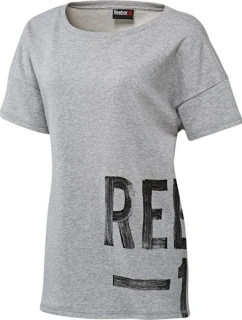 Šedé tričko model 21872368 - Reebok