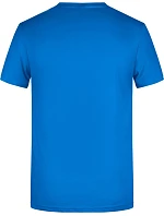 Daiber 8008 Pánske tričko z bio bavlny 02.8008 kobaltová Daiber 8008 Pánske tričko z bio bavlny 02.8008 kobaltová