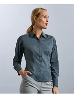 Popelínová halenka s dlouhým rukávem 11. black model 22475154 - Russell Athletic Popelínová halenka s dlouhým rukávem 11. black model 22475154 - Russell Athletic
