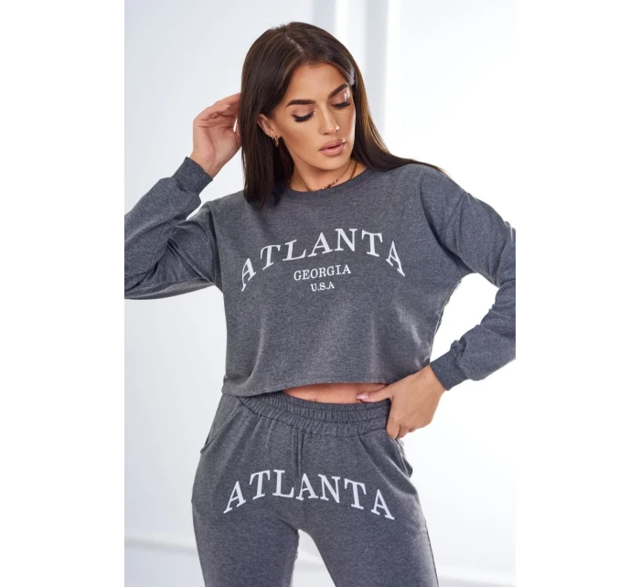 Atlanta tlačená sada grafit