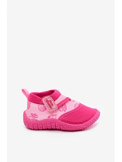 Dětské boty na suchý zip  Růžové model 22181877 - Boto