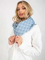 Tunelový šál AT KM 9501.10 svetlo modrá