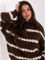 Sweter MI SW model 21793784 brązowy - FPrice