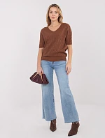 Jumper PM SW B 615.18 svetlohnedý