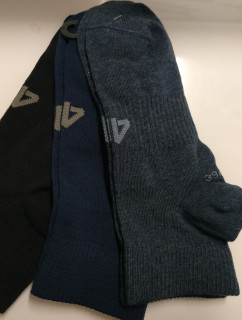 Pánske ponožky 4F SOM302 Modrá_Černá (3páry)