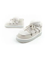 snow boots dámské zimní módní model 21394813 zateplené šedé dámské - D.Franklin