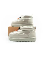 snow boots winter fashion boots silver dámské model 21395297 - D.Franklin