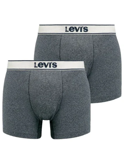 Pánské boxerky 2Pack model 16075663 šedá Levi's - Levis