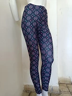 Dámske dlhé legíny s motivom krasohľad A6102 - Litex