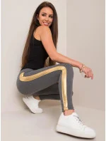 Dámske legíny R4766.06 sivé - FPrice