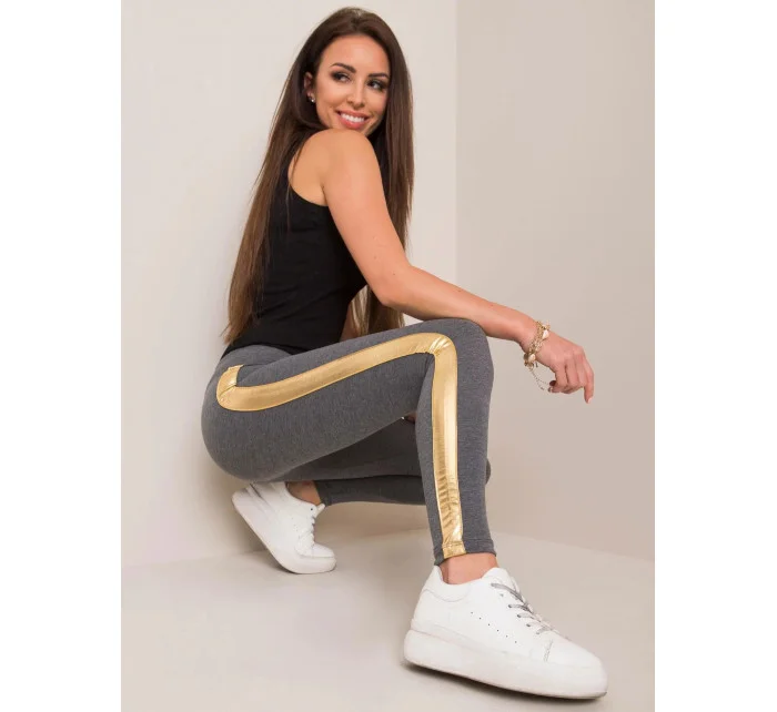Dámske legíny R4766.06 sivé - FPrice