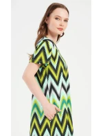 Dámské domácí šaty s krátkým rukávem model 20911416 - Vienetta