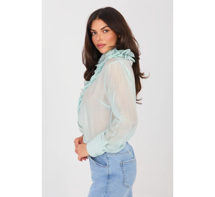 Košeľa s dlhým rukávom model 224136 Továrenská cena