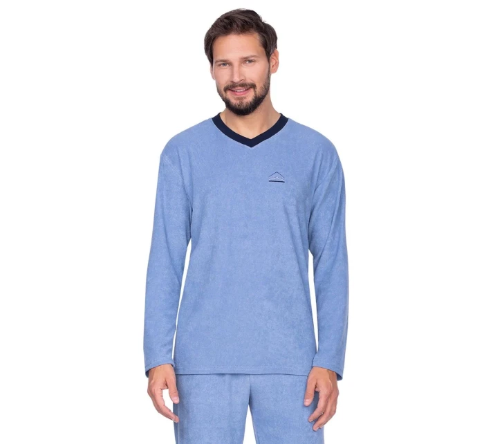 Pánske pyžamo 592 svetlo modré plus - REGINA