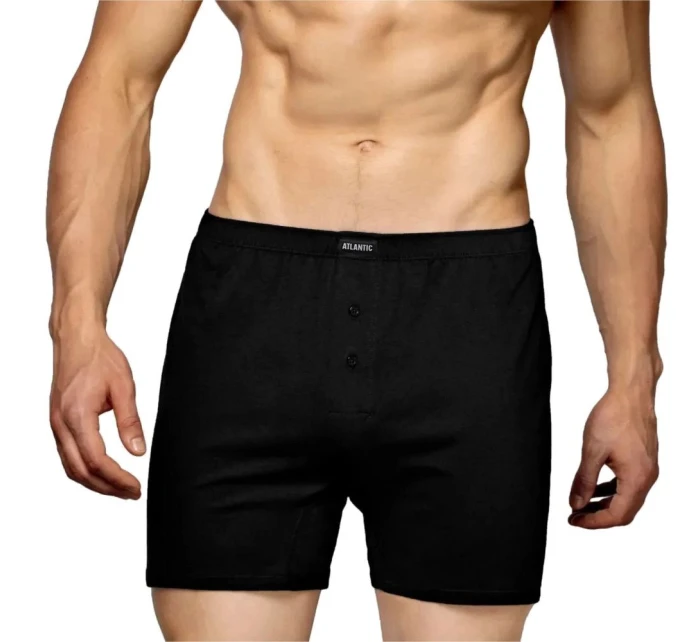 Pánské trenýrky 2 pack 003 black - Atlantic