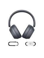 Bezdrôtové slúchadlá Baseus Bass 35 Max (sivé)