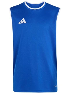 Adidas Entrada 26 detské tričko bez rukávov modré KB3938