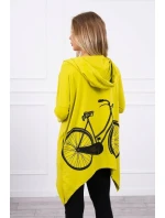 Mikina Kiwi s potiskem kola Mikina Kiwi s potiskem kola