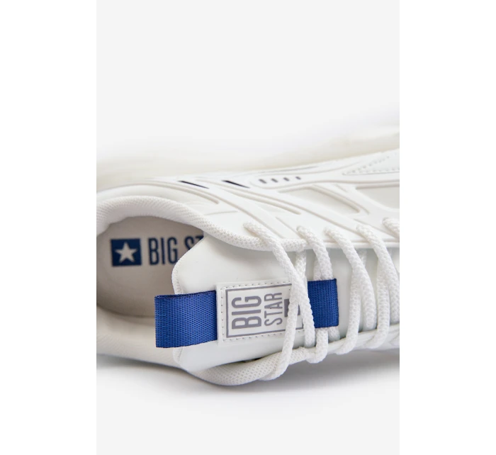 Buty Sportowe Sneakersy Męskie HI-POLY SYSTEM Big Star NN174383 Białe