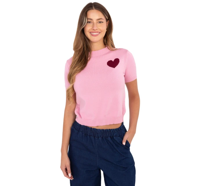 Jumper IT SW 93007.26 ružový Jumper IT SW 93007.26 ružový